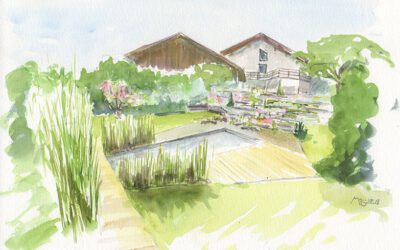 Intégrer la piscine dans le jardin – Haute Savoie